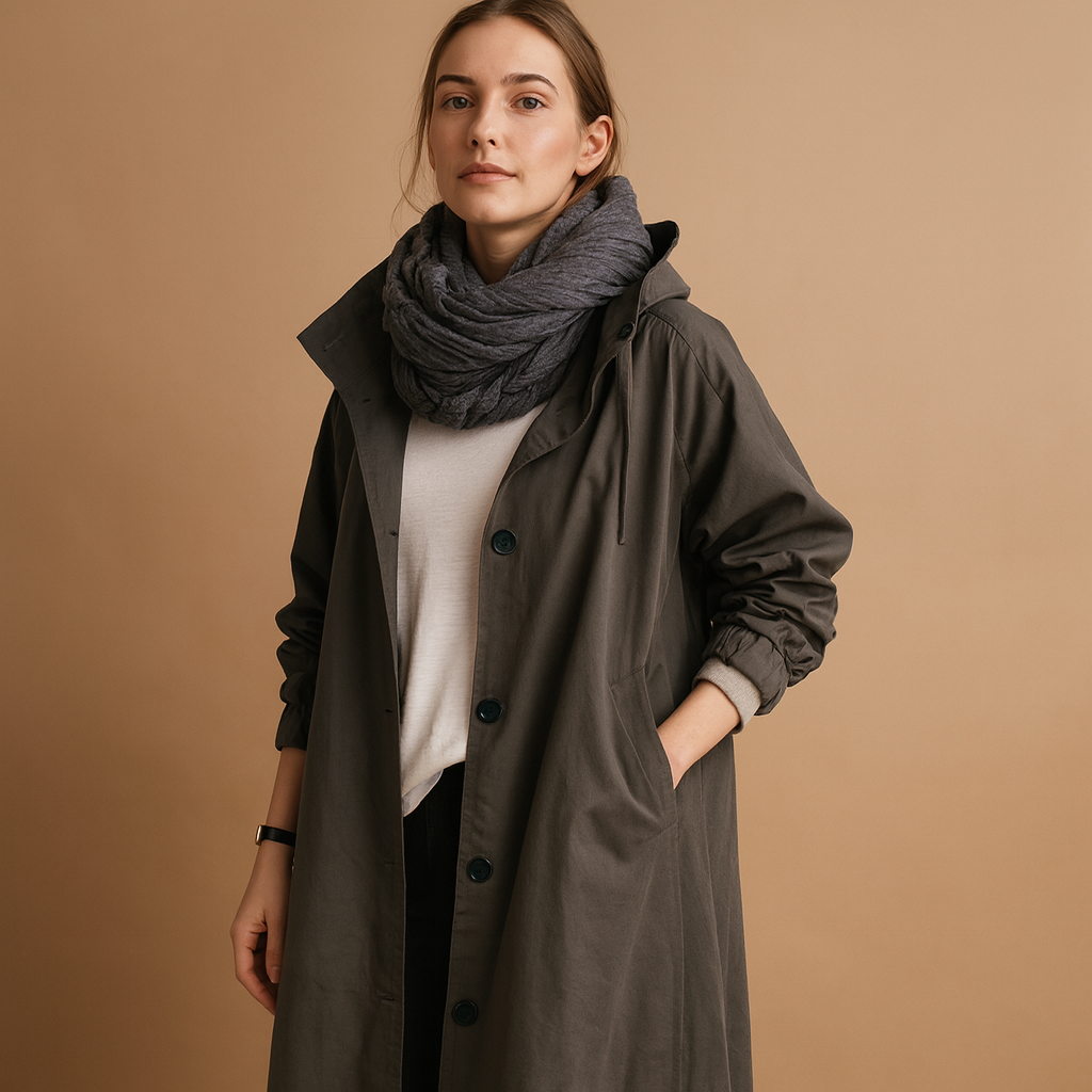 Women's Raincoat | Long Waterproof Cut