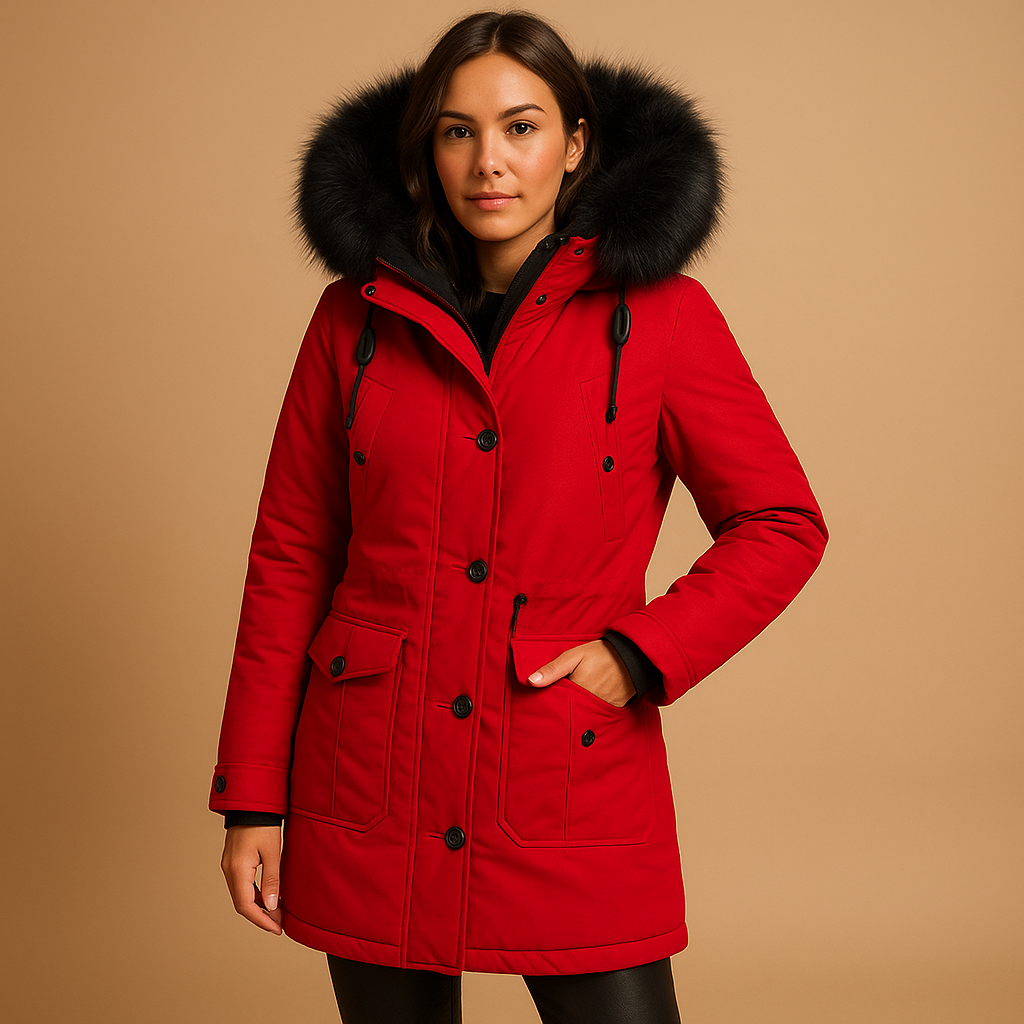 Women's Coat | Long Waterproof Winter Cut