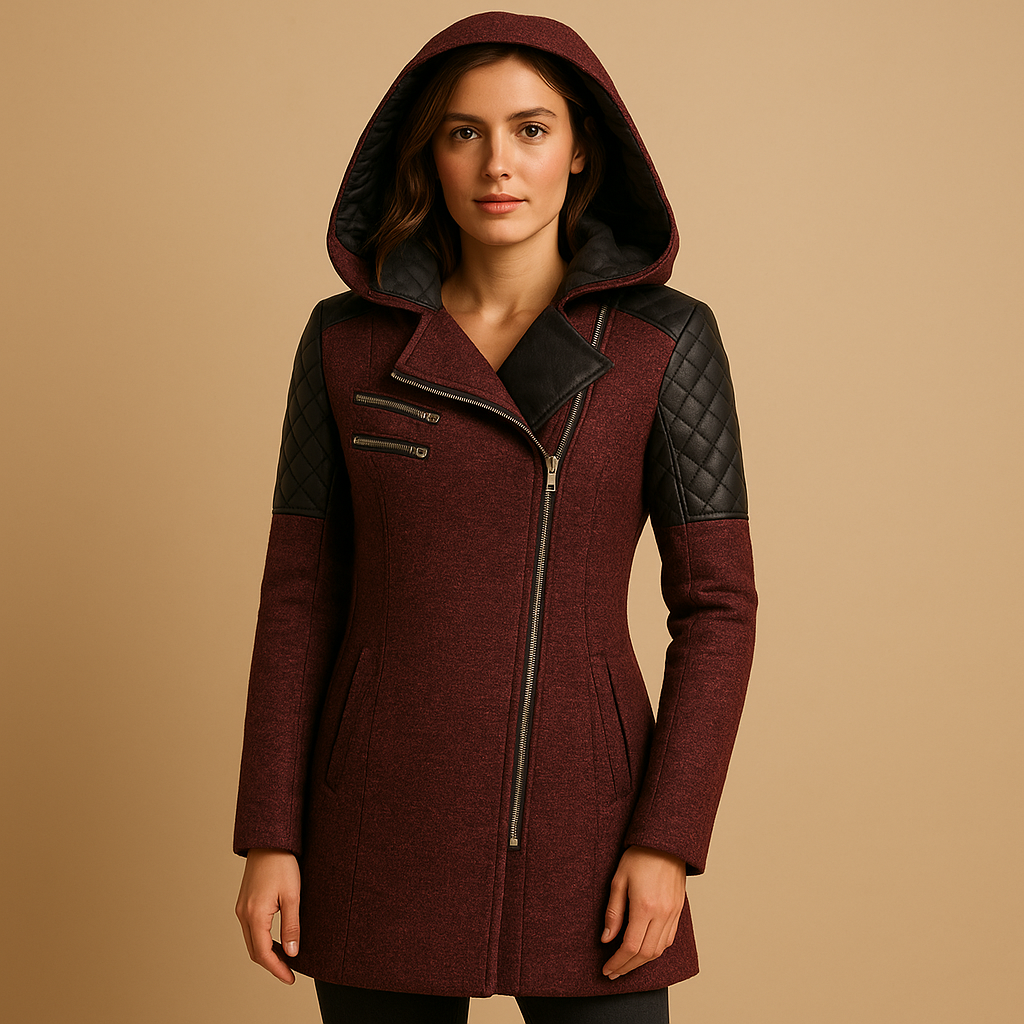 Women's Coat | Long with Hood