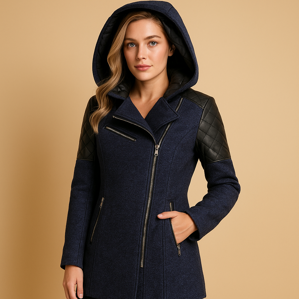 Women's Coat | Long with Hood
