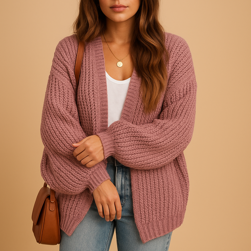 Women's Cardigan | Loose Knit Everyday Fit
