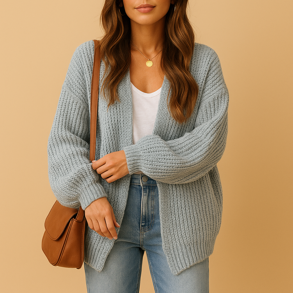 Women's Cardigan | Loose Knit Everyday Fit