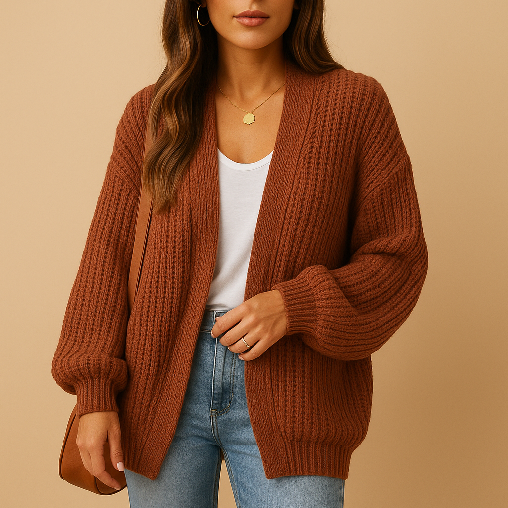 Women's Cardigan | Loose Knit Everyday Fit