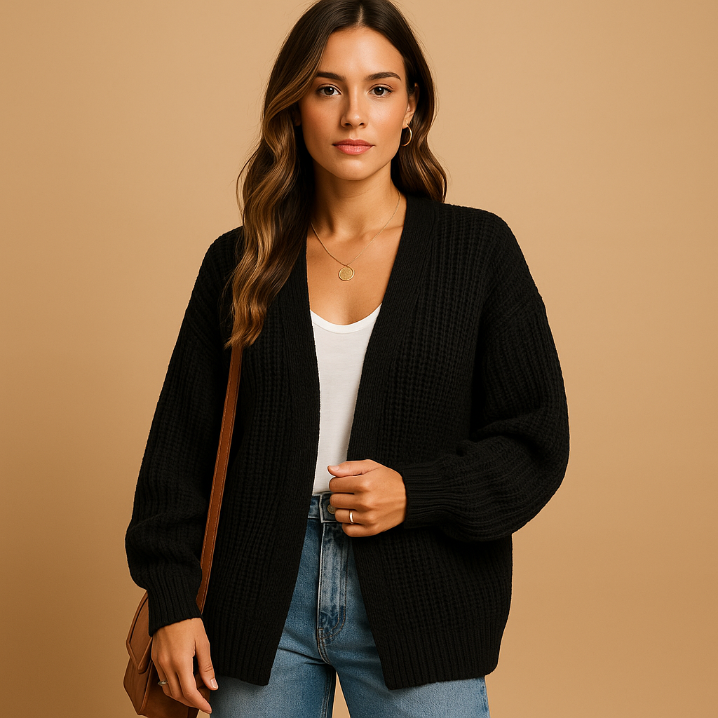Women's Cardigan | Loose Knit Everyday Fit