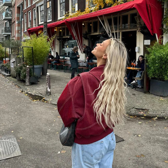 Women’s Jacket | Oversized Cut Jacket as Outerwear