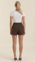 High Waist Mini Skirt for Women with Side Split | Summer Casual