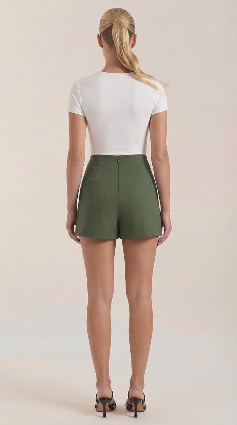 High Waist Mini Skirt for Women with Side Split | Summer Casual