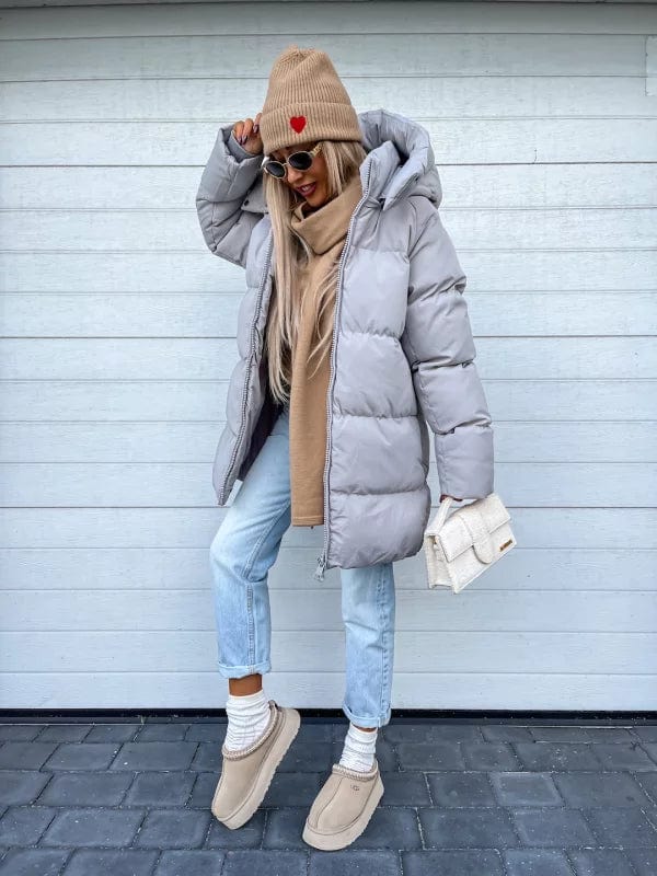 Quilted Jacket | Loose Fit for Women