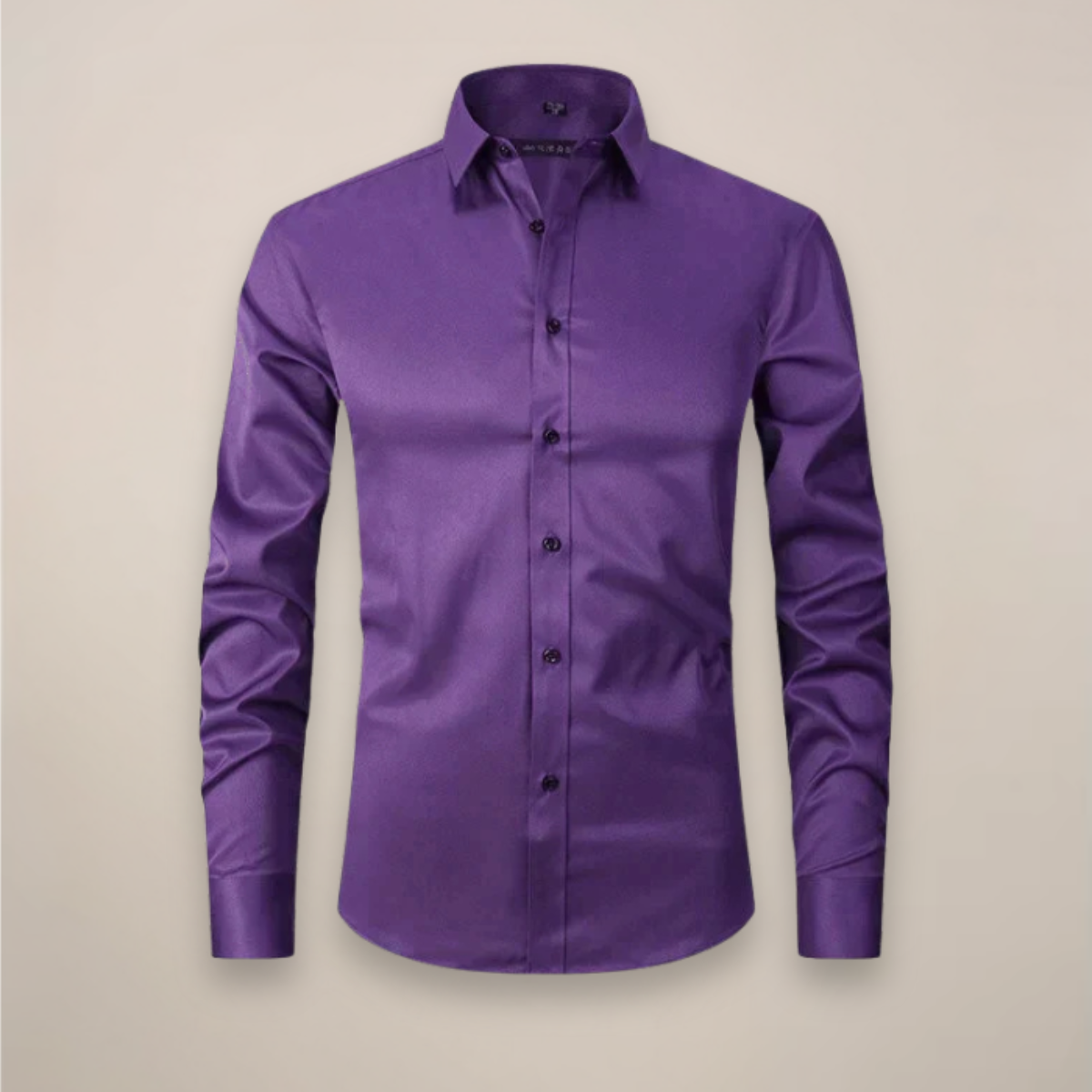 Structured Fit Long Sleeve Shirt for Men | Wrinkle Free