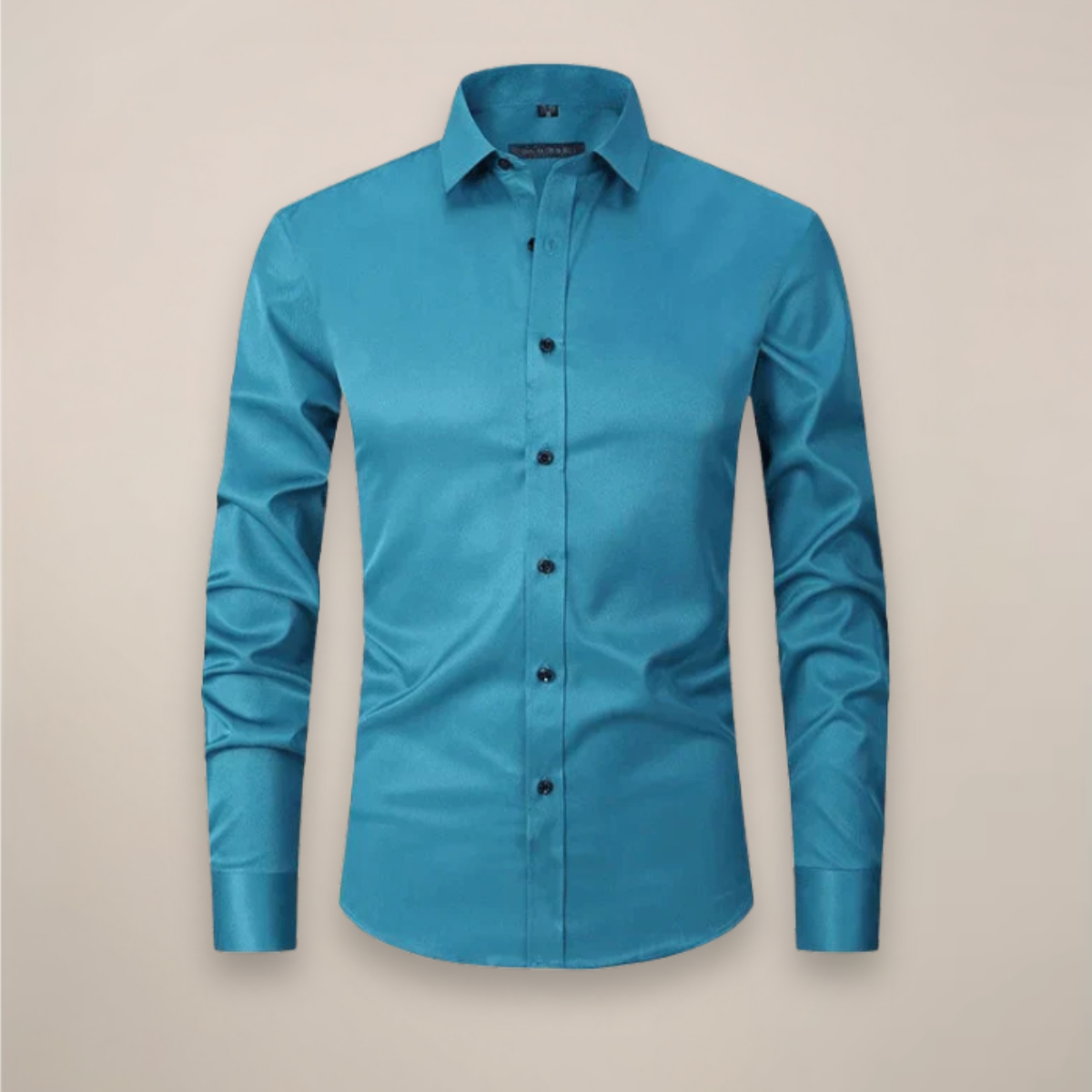 Structured Fit Long Sleeve Shirt for Men | Wrinkle Free