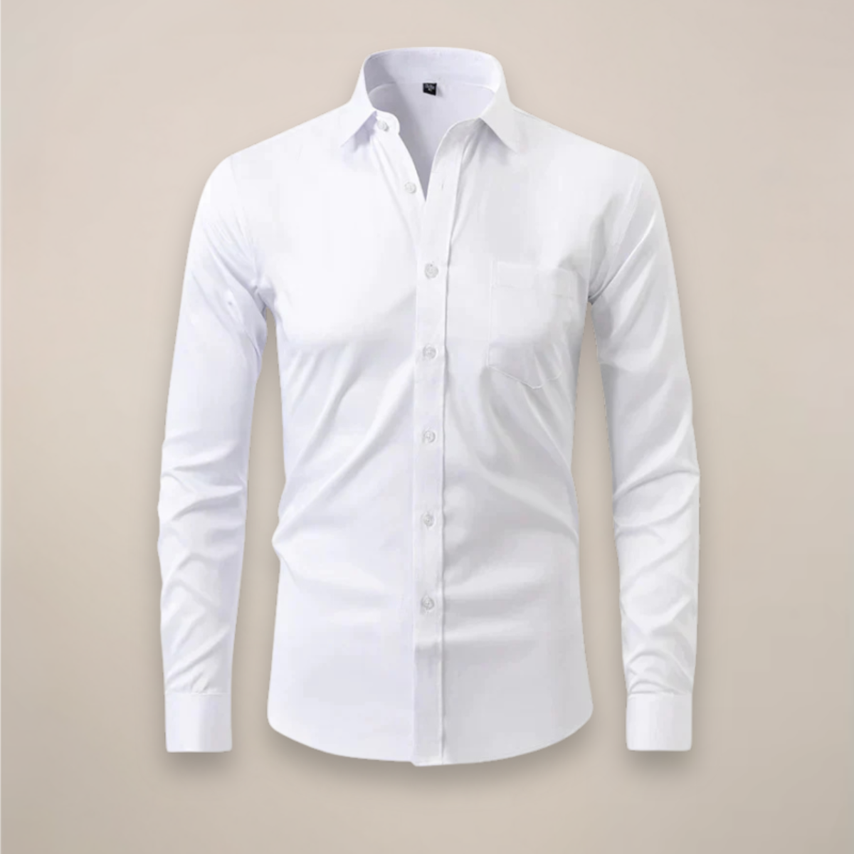 Structured Fit Long Sleeve Shirt for Men | Wrinkle Free