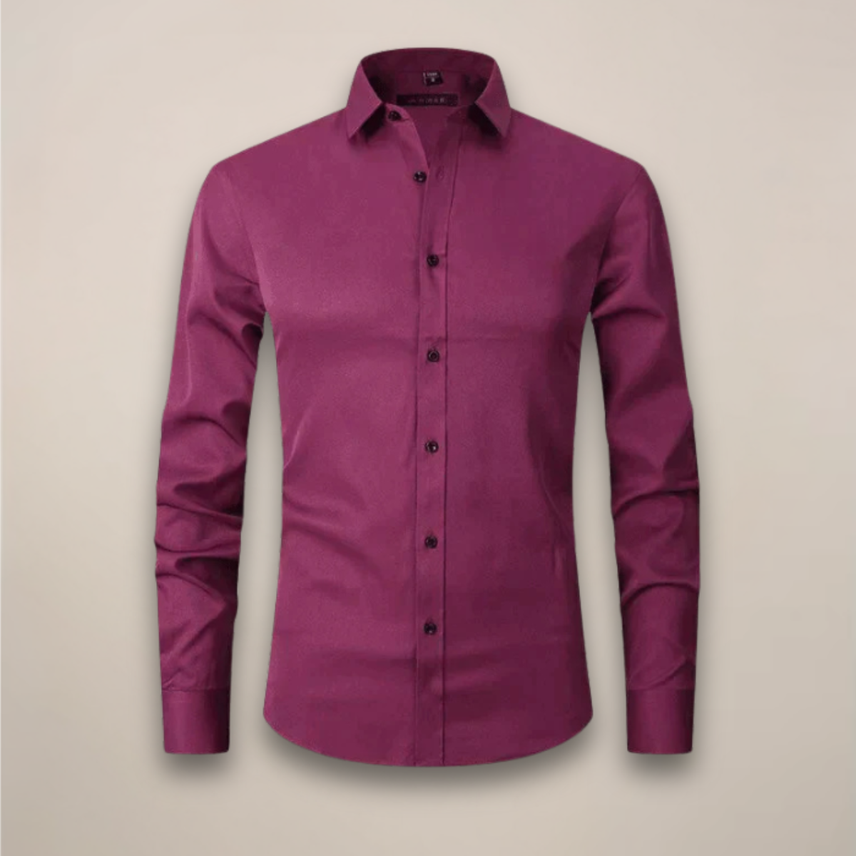 Structured Fit Long Sleeve Shirt for Men | Wrinkle Free