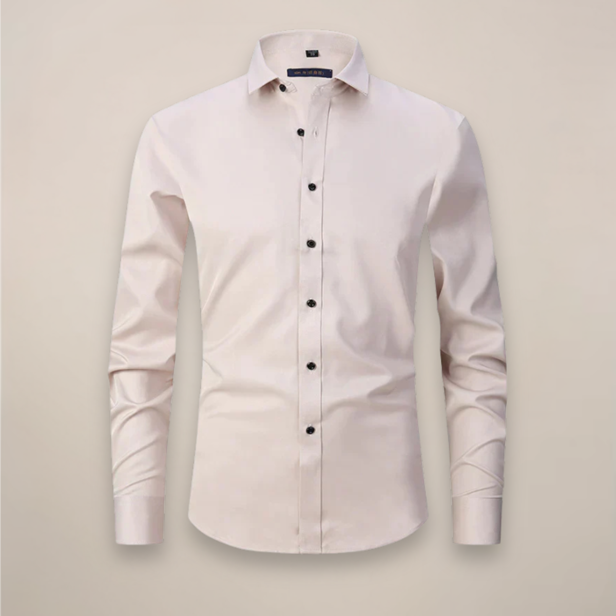 Structured Fit Long Sleeve Shirt for Men | Wrinkle Free