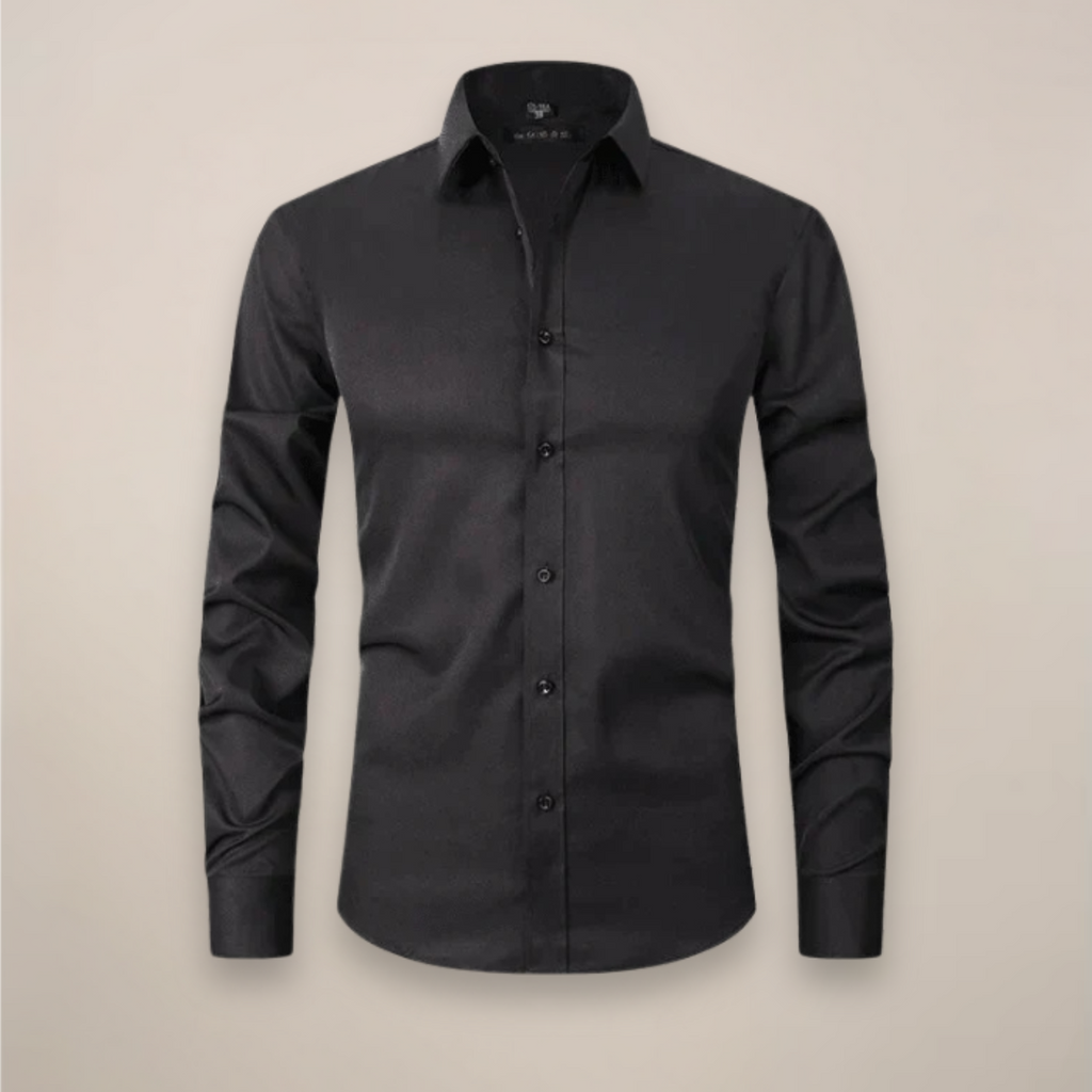 Structured Fit Long Sleeve Shirt for Men | Wrinkle Free