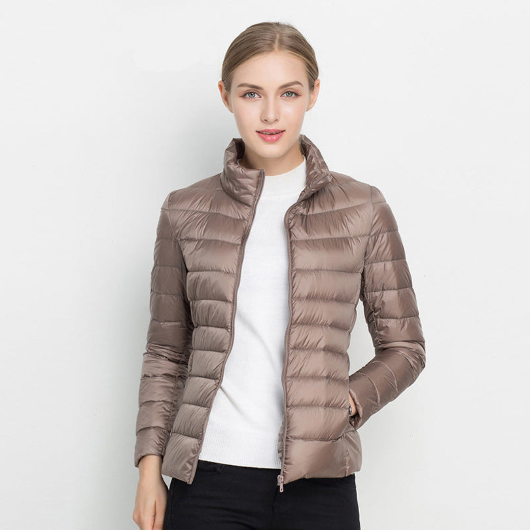 Women’s Jacket | Quilted Filled Construction with Long Sleeves