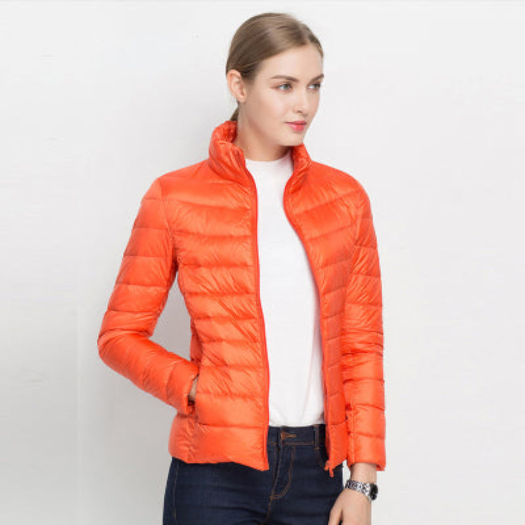 Women’s Jacket | Quilted Filled Construction with Long Sleeves