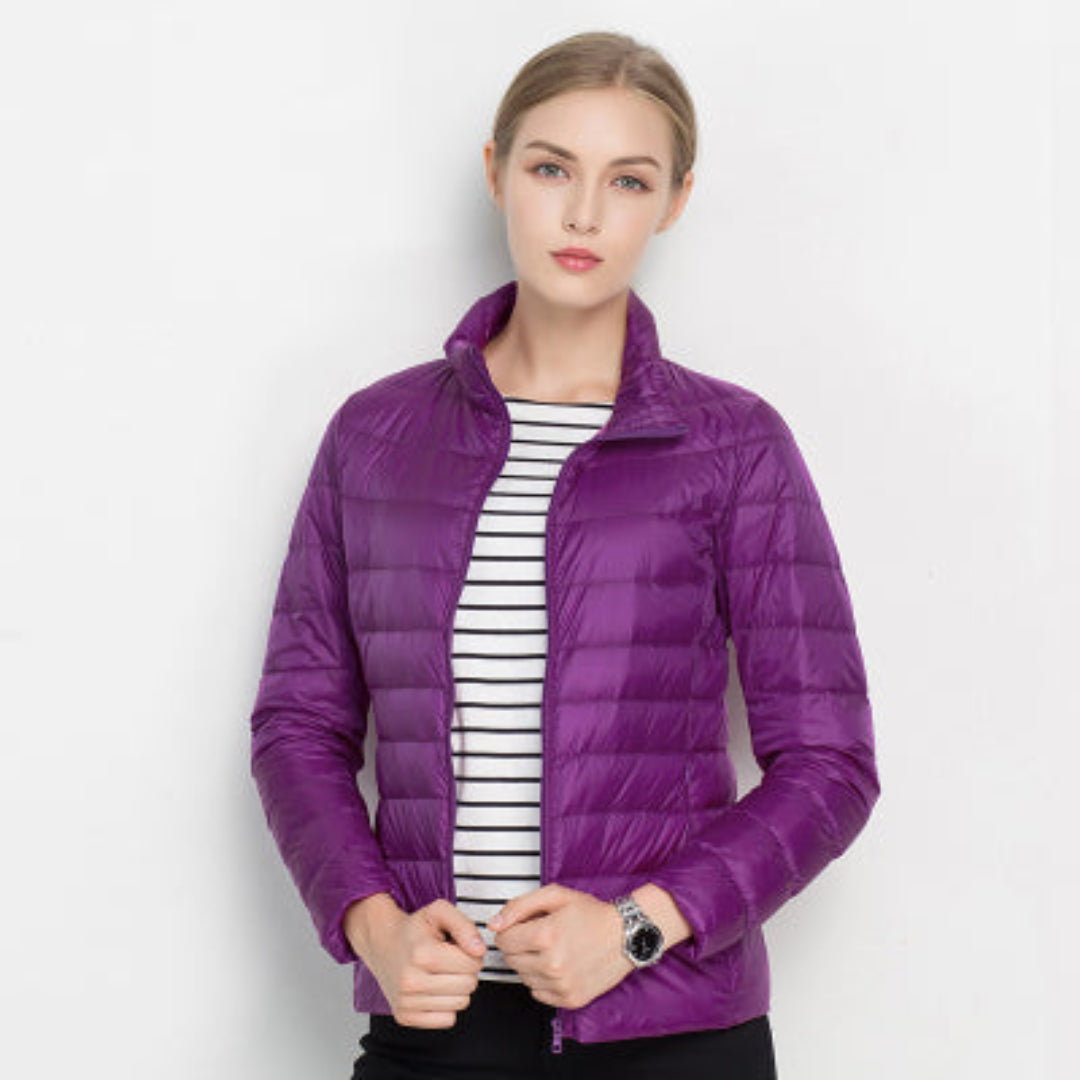 Women’s Jacket | Quilted Filled Construction with Long Sleeves