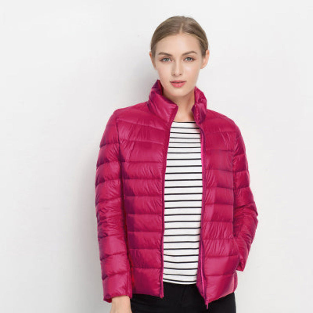 Women’s Jacket | Quilted Filled Construction with Long Sleeves
