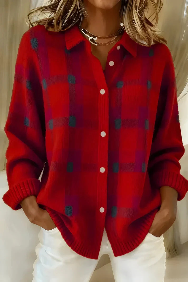 Longline Button Front Cardigan for Women | Relaxed Fit