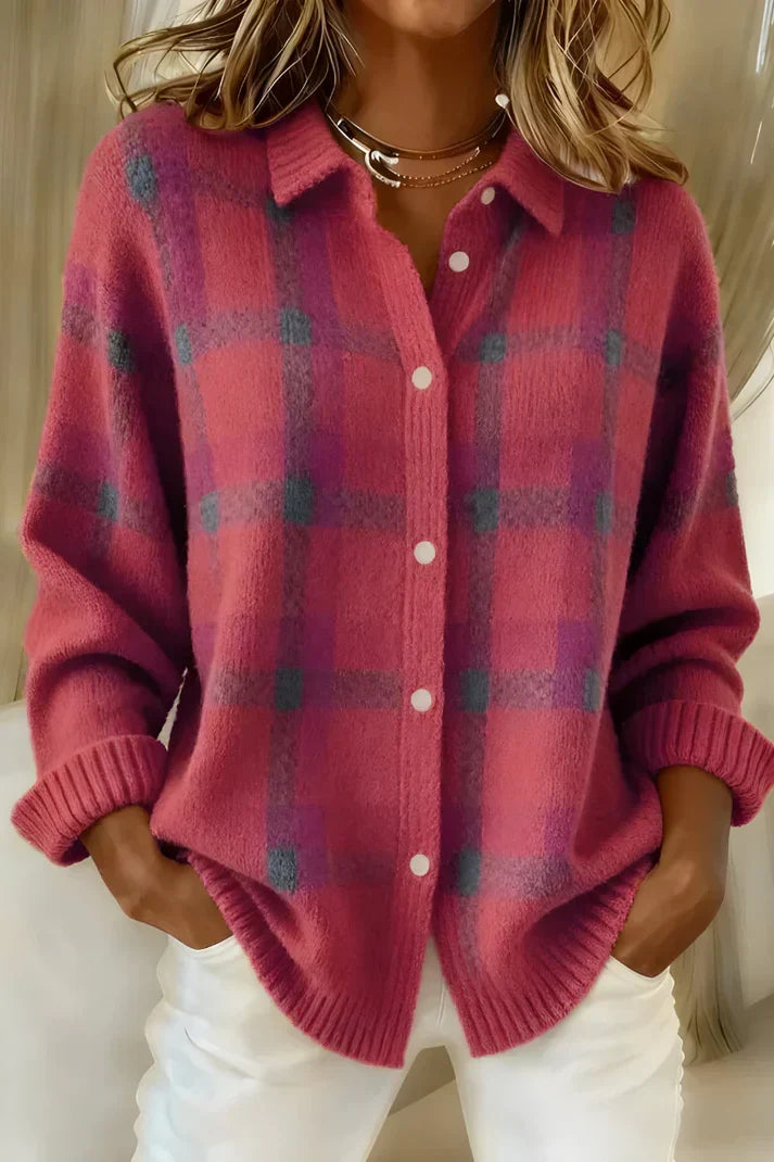 Longline Button Front Cardigan for Women | Relaxed Fit