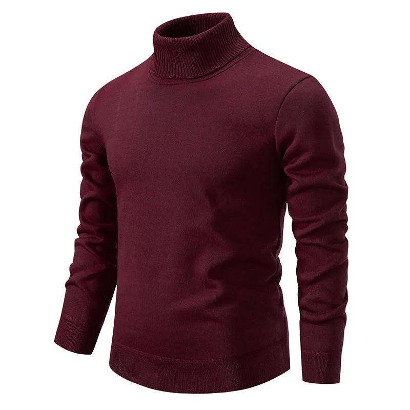 Wilbert™ Men's Turtleneck Sweater Made of Soft Knit Material