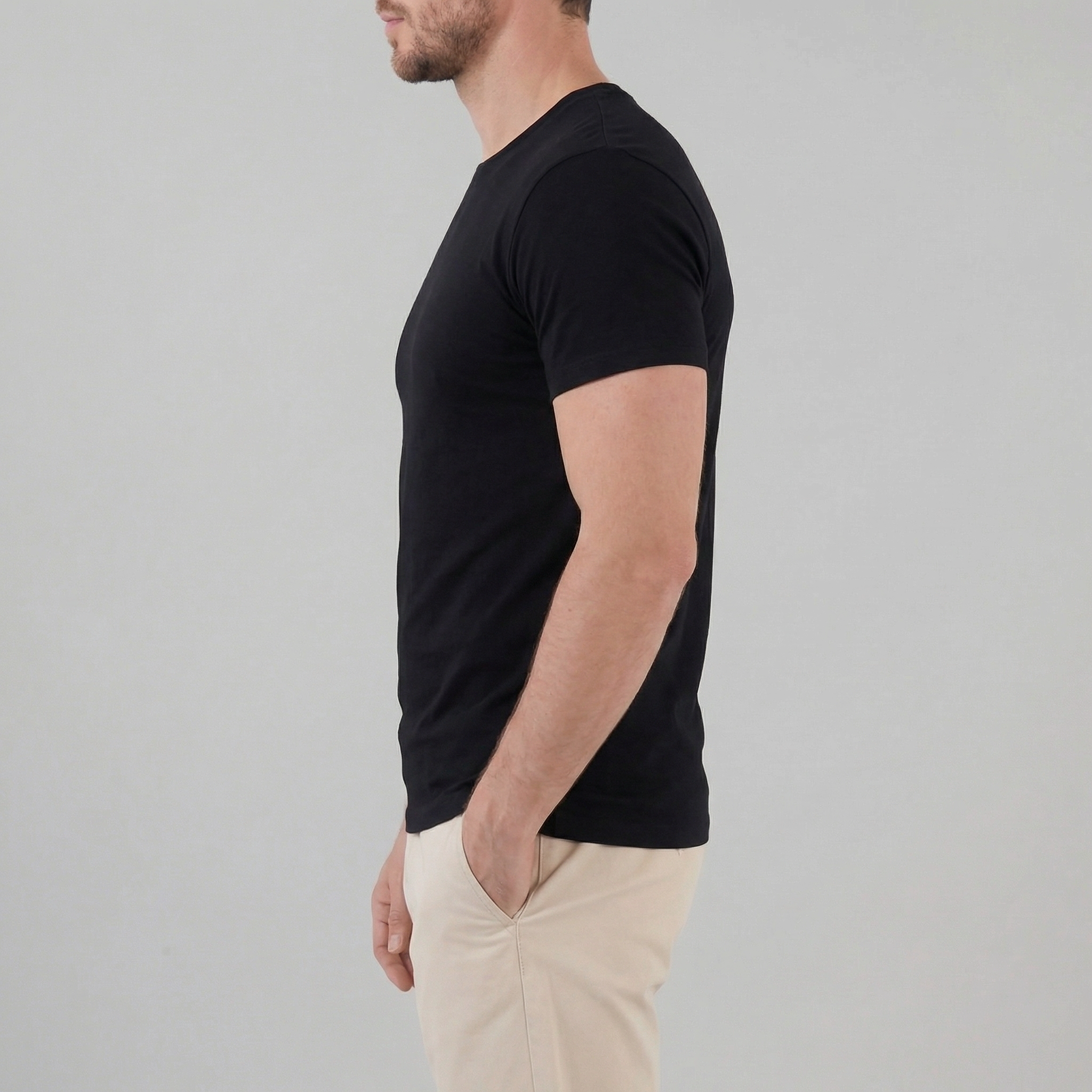 Slim Fit Crew Neck T-Shirt for Men | Everyday Casual