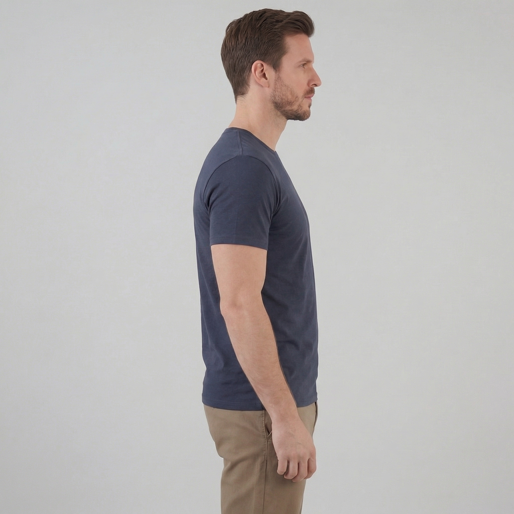 Slim Fit Crew Neck T-Shirt for Men | Everyday Casual
