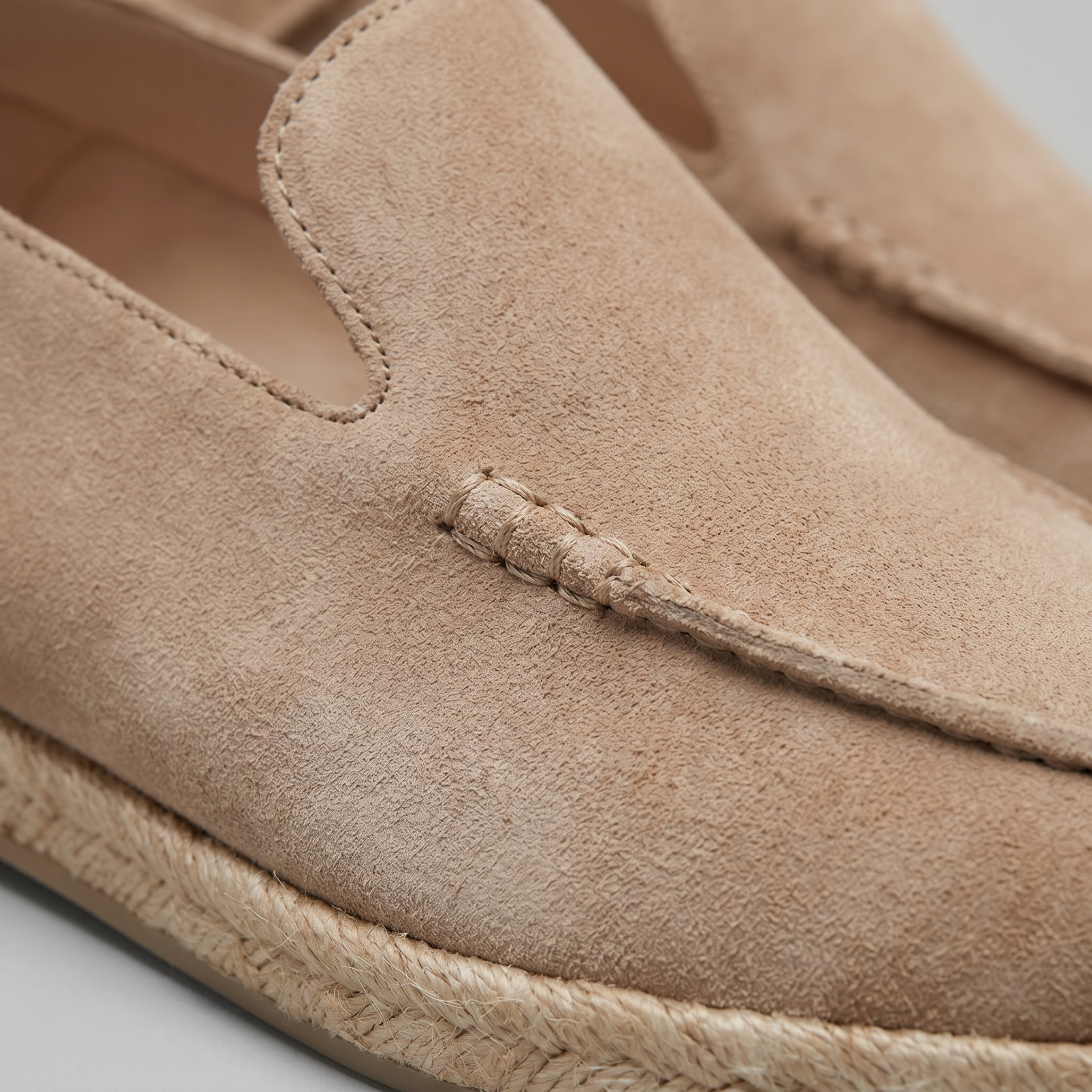 Suede Espadrille Loafers for Men | Summer Casual Slip-On