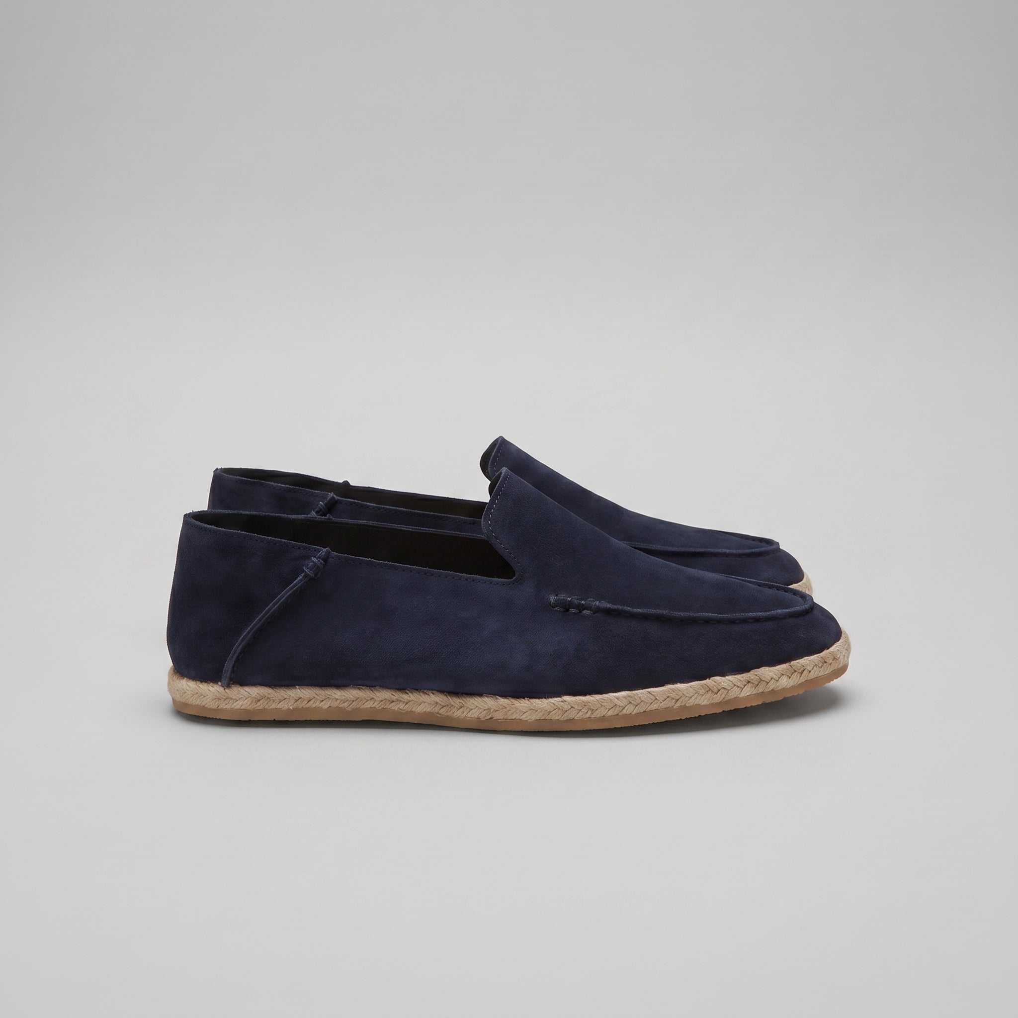 Suede Espadrille Loafers for Men | Summer Casual Slip-On