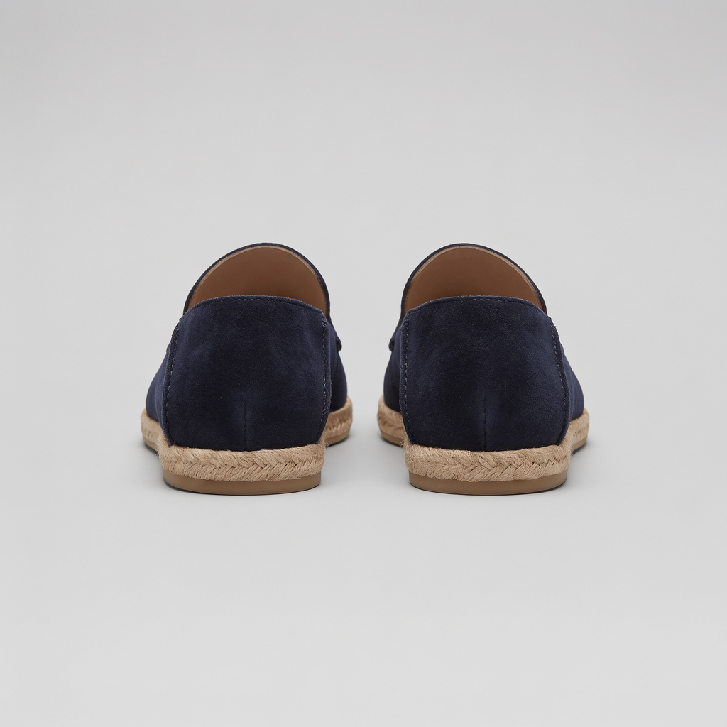 Suede Espadrille Loafers for Men | Summer Casual Slip-On