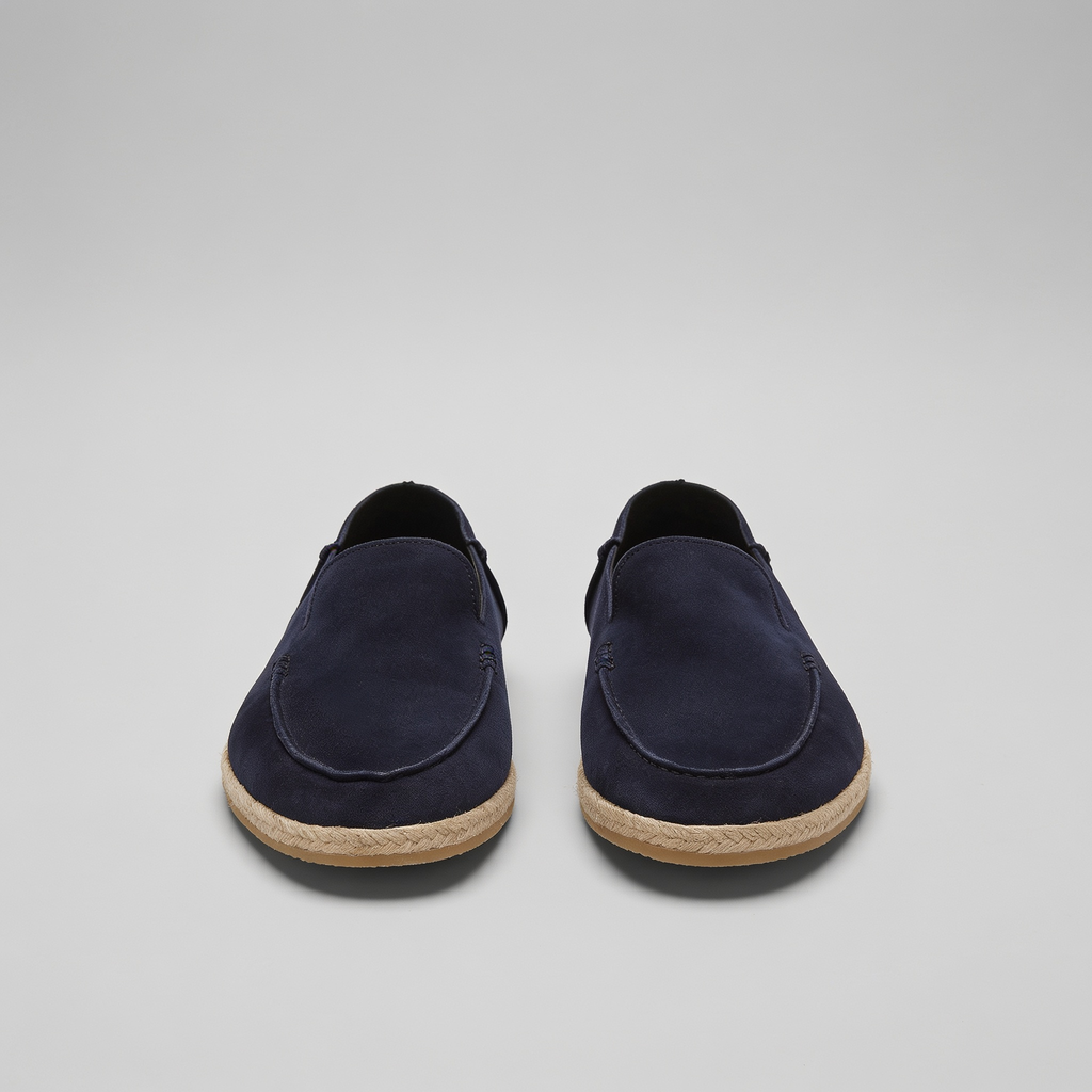 Suede Espadrille Loafers for Men | Summer Casual Slip-On