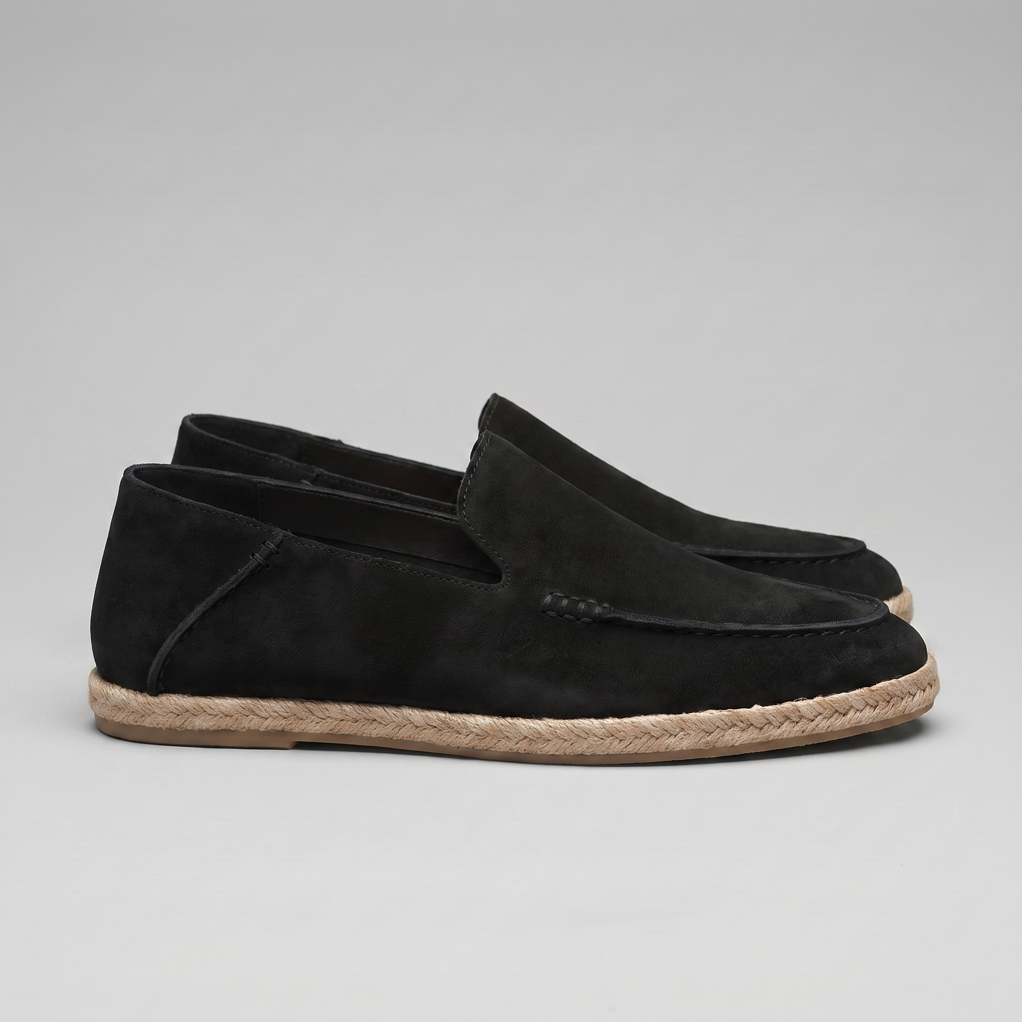 Suede Espadrille Loafers for Men | Summer Casual Slip-On