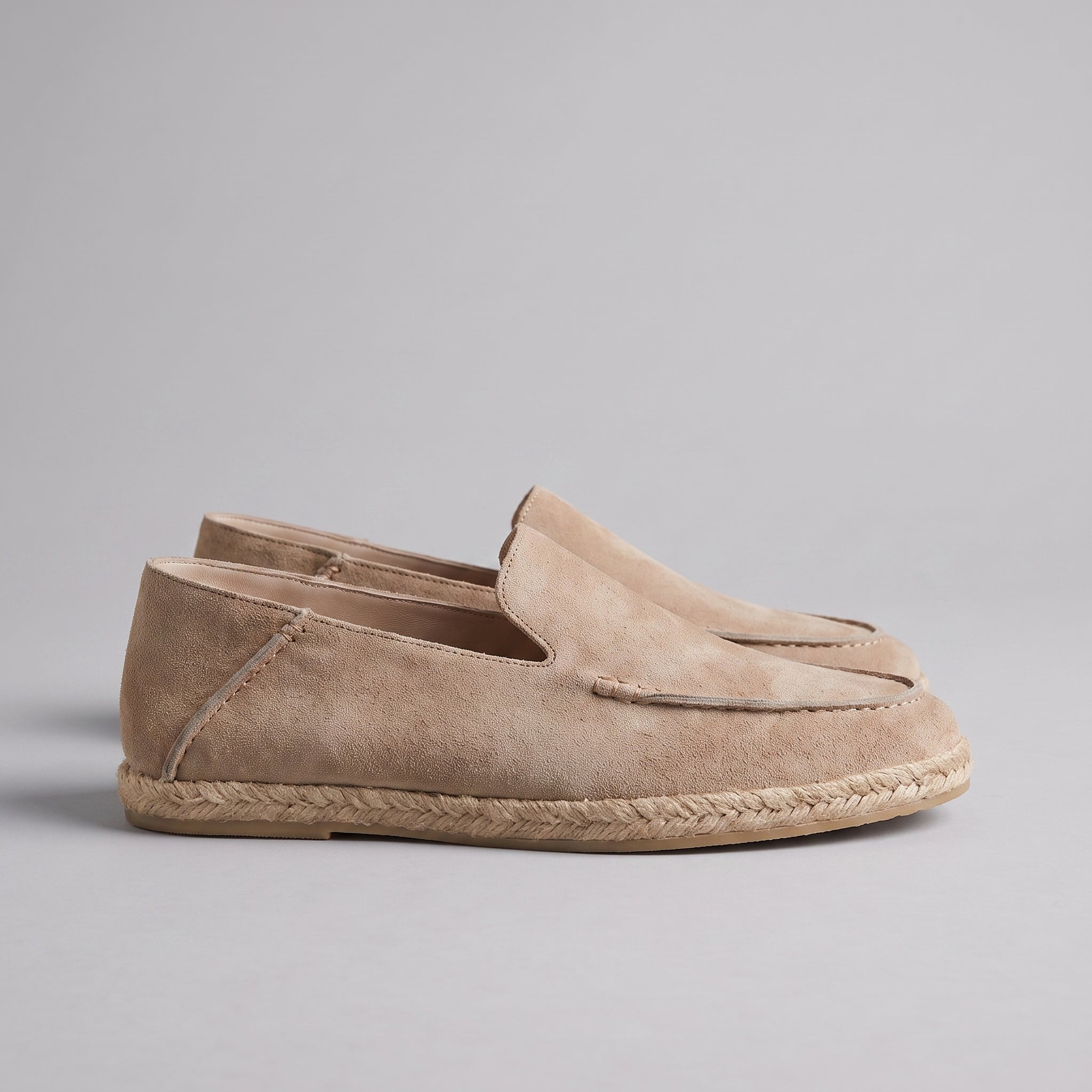 Suede Espadrille Loafers for Men | Summer Casual Slip-On