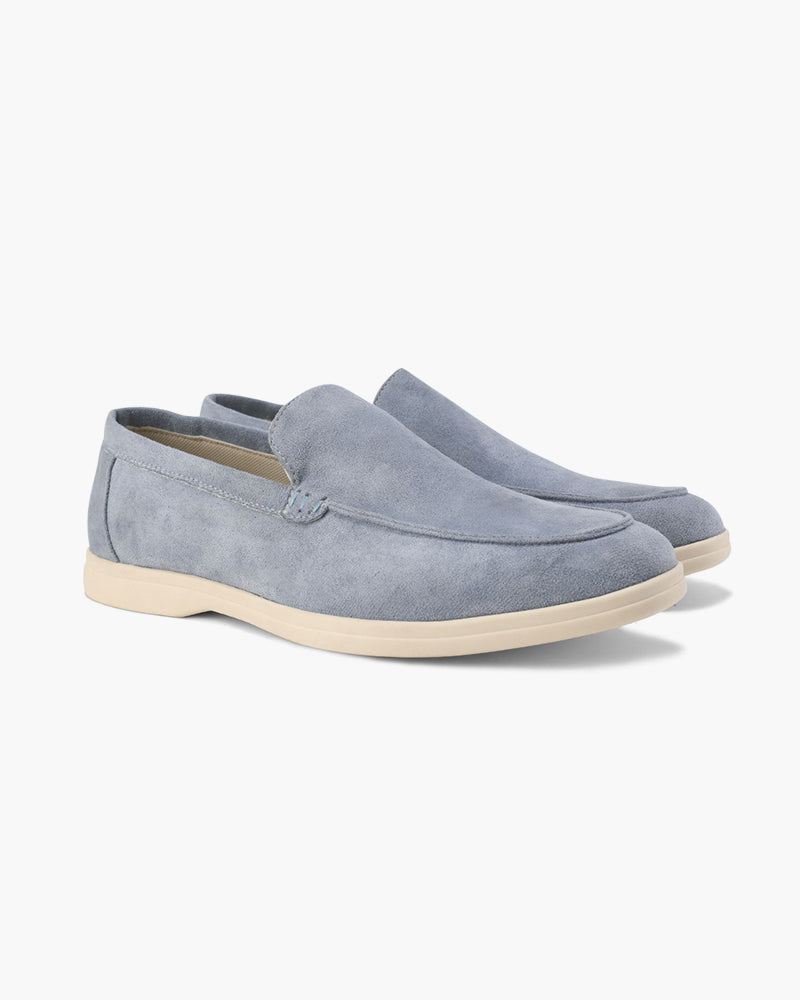 Suede Slip-On Loafers for Men | Classic Fit