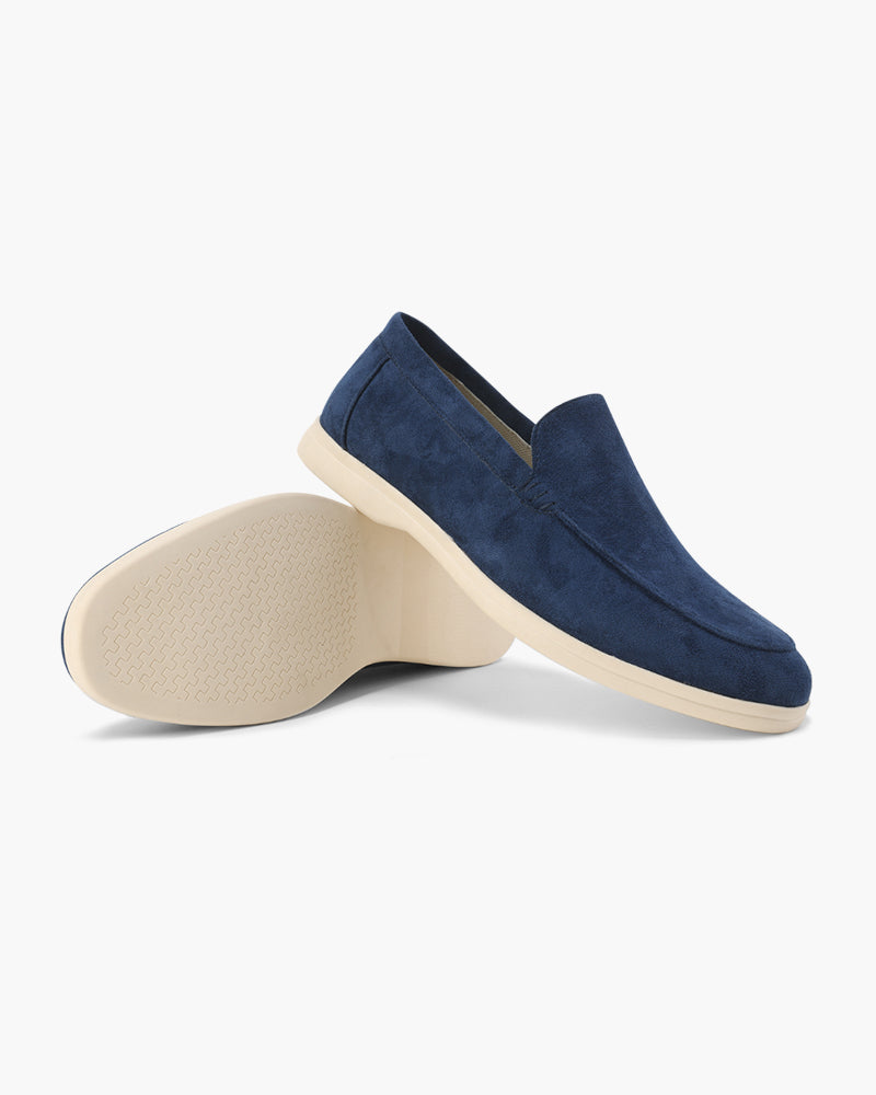 Suede Slip-On Loafers for Men | Classic Fit