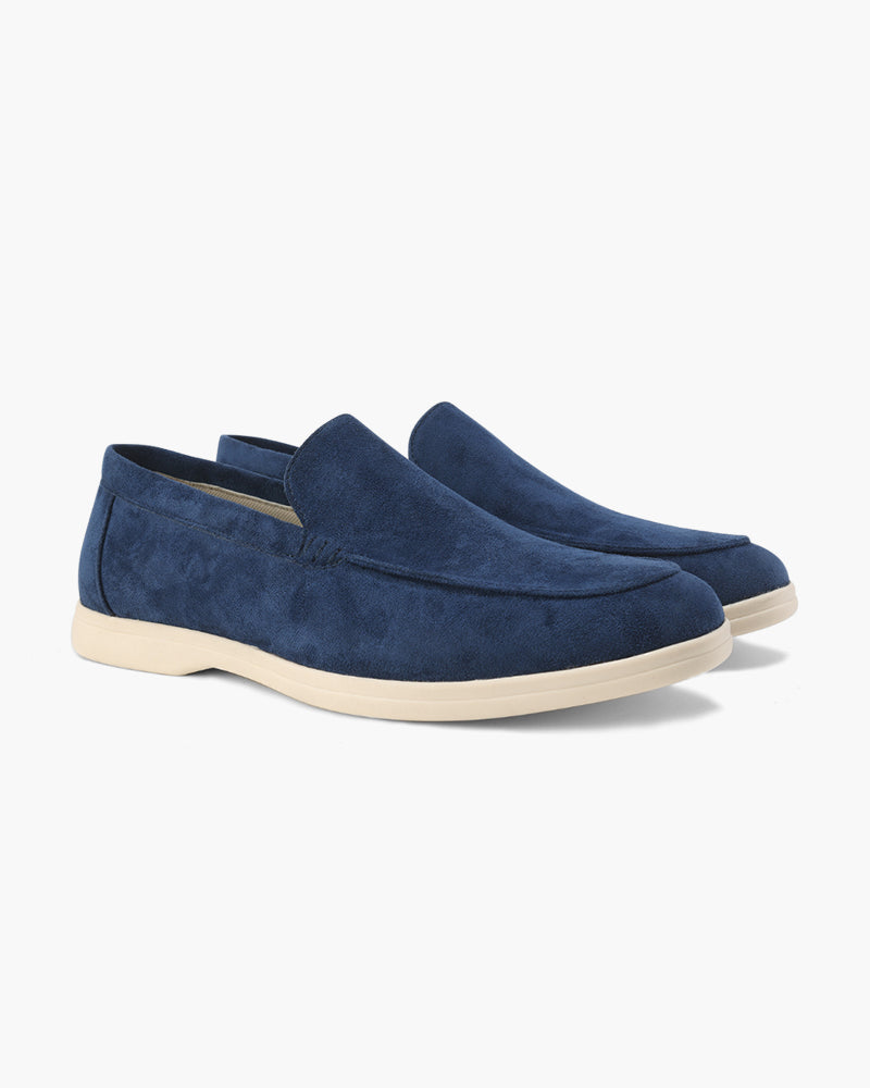 Suede Slip-On Loafers for Men | Classic Fit