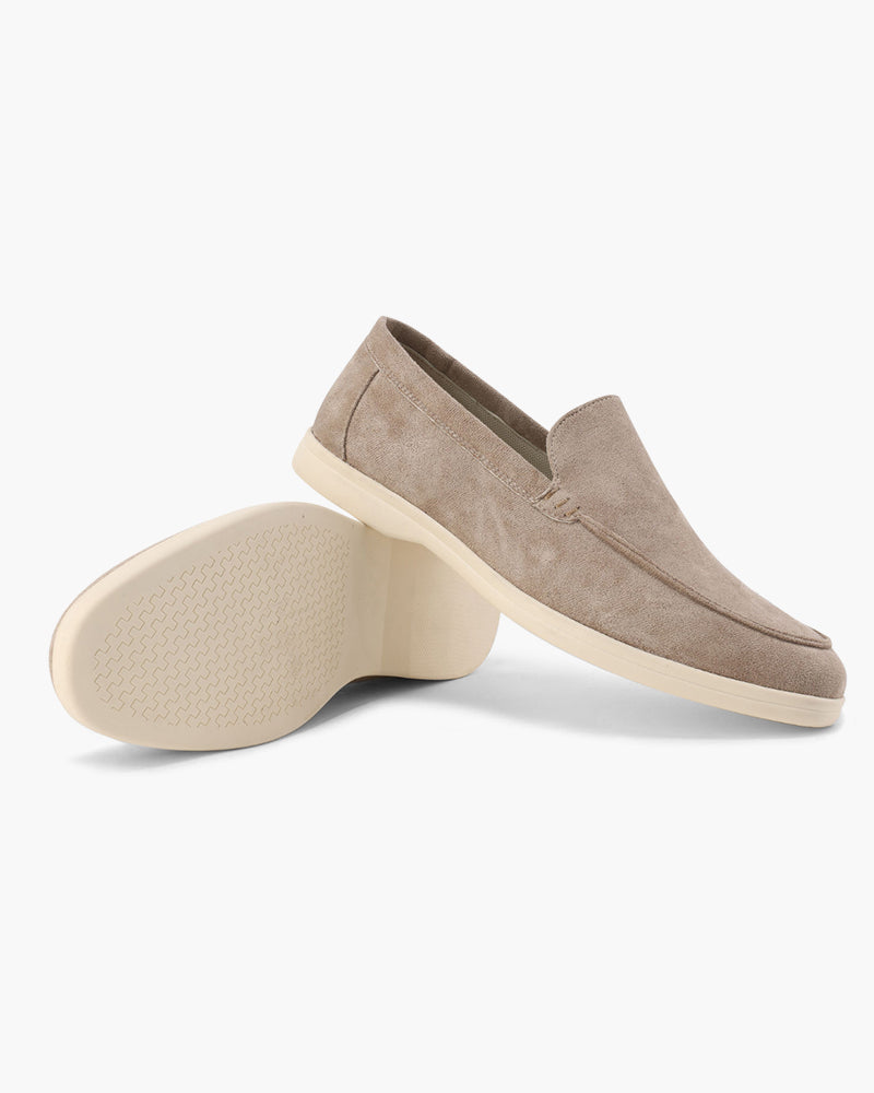 Suede Slip-On Loafers for Men | Classic Fit
