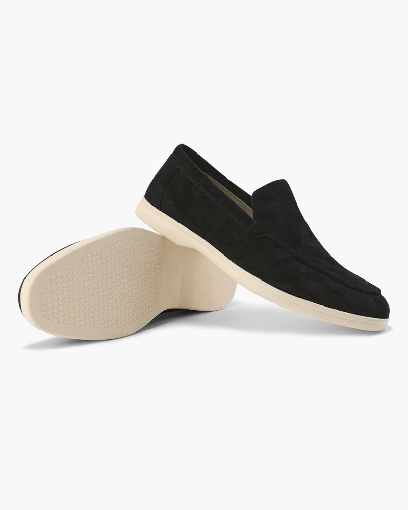 Suede Slip-On Loafers for Men | Classic Fit