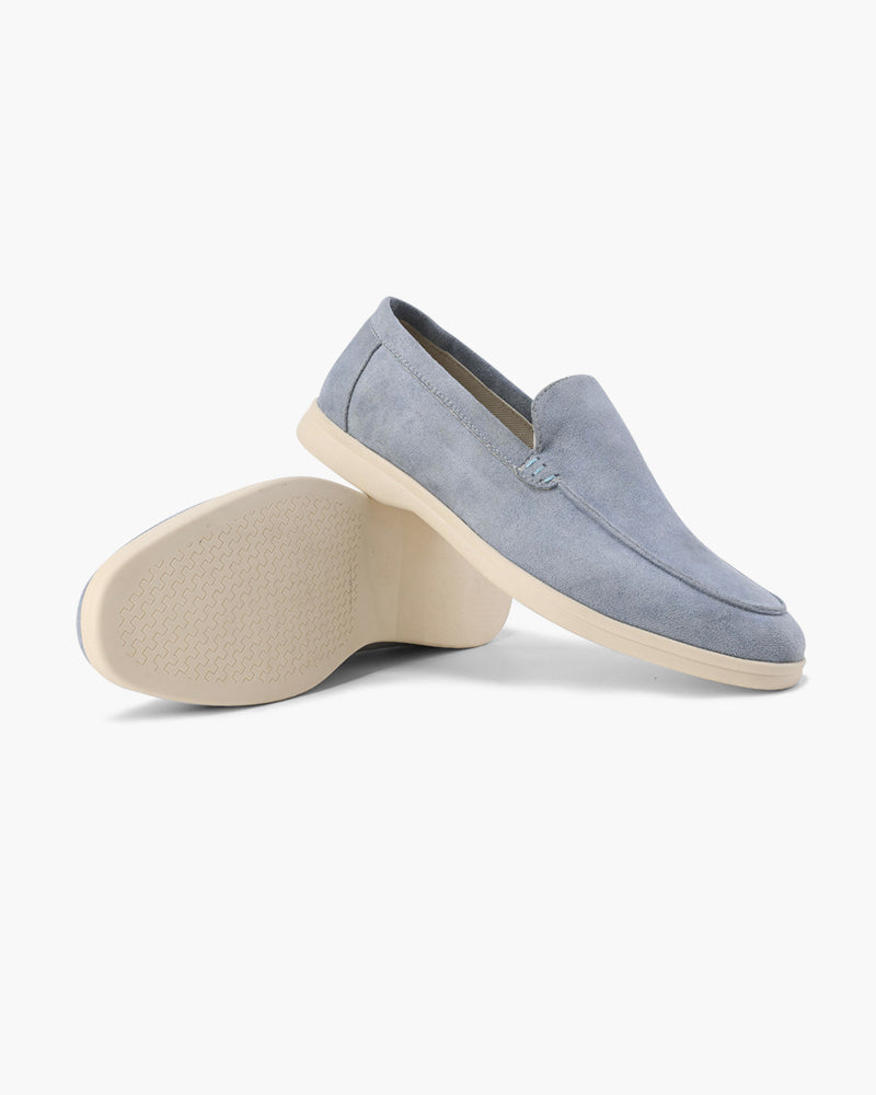 Suede Slip-On Loafers for Men | Classic Fit