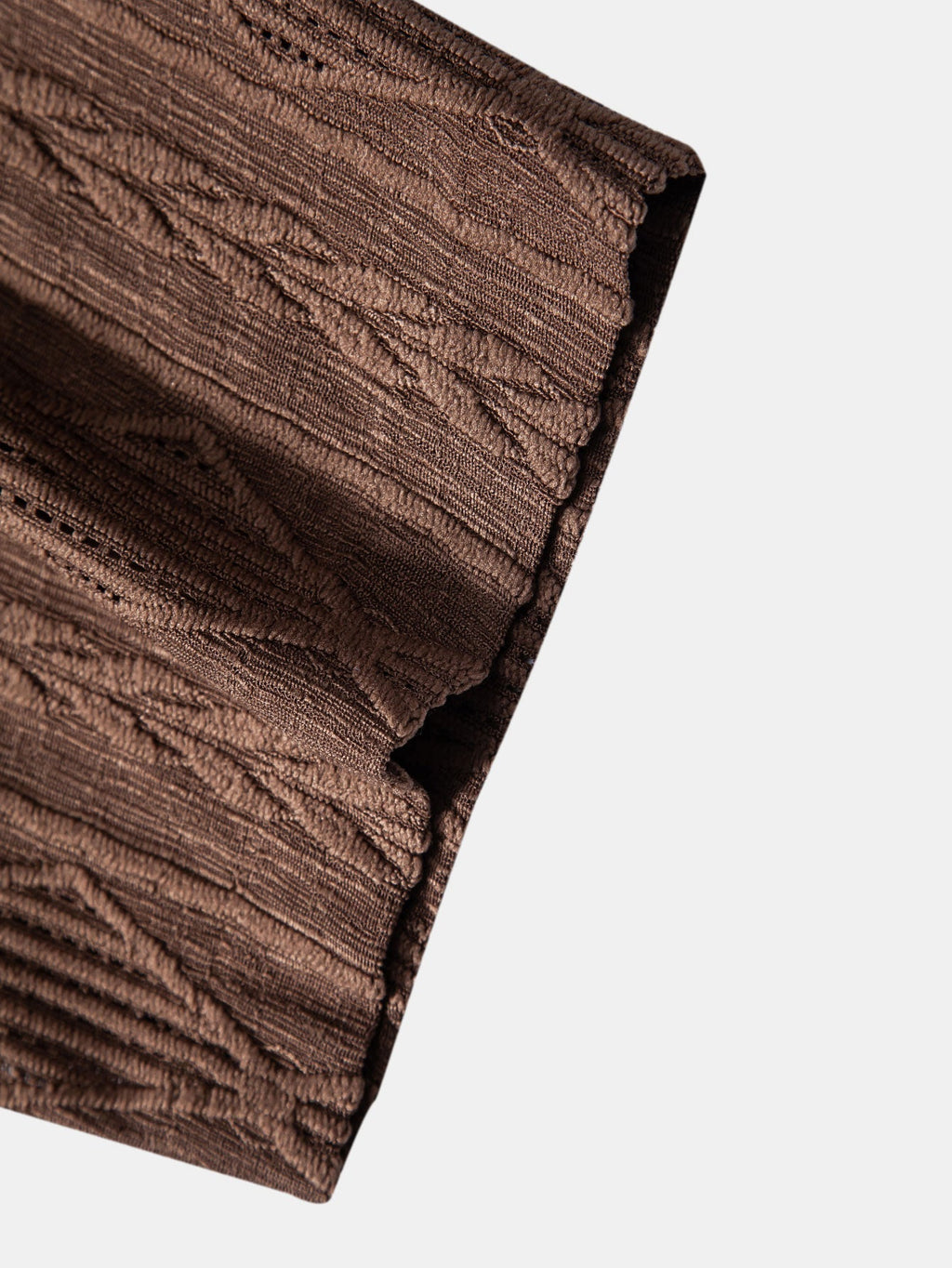 Textured Camp Collar Short Sleeve Shirt for Men