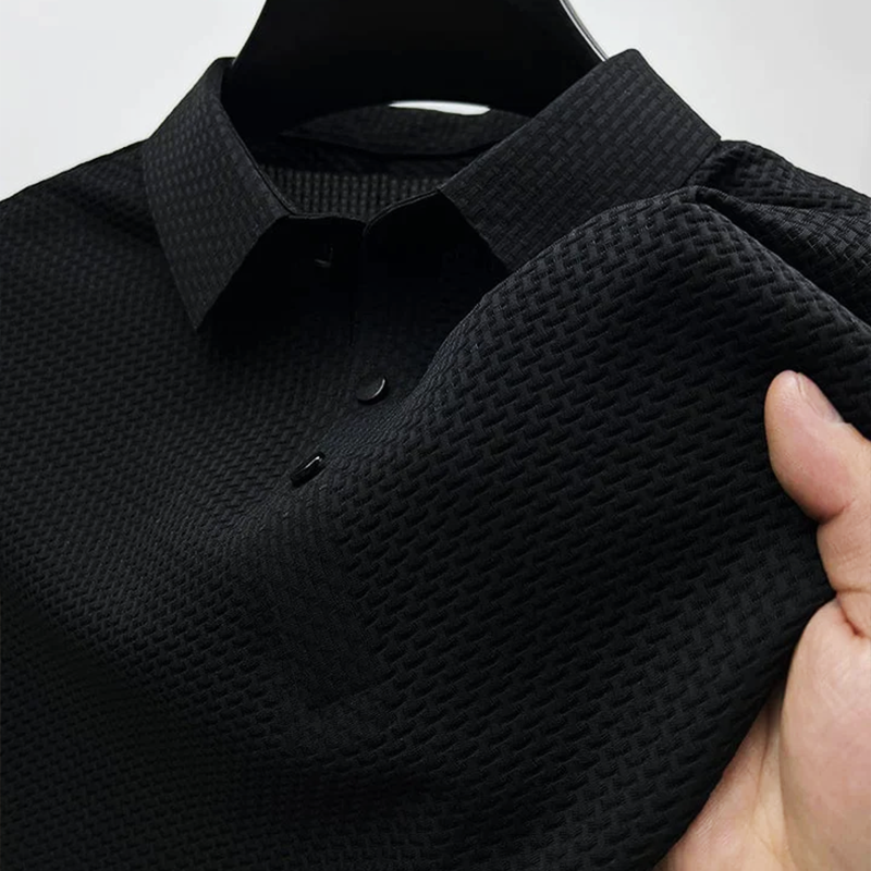 Button Placket Collared Casual Polo Shirt for Men | Summer Everyday Wear