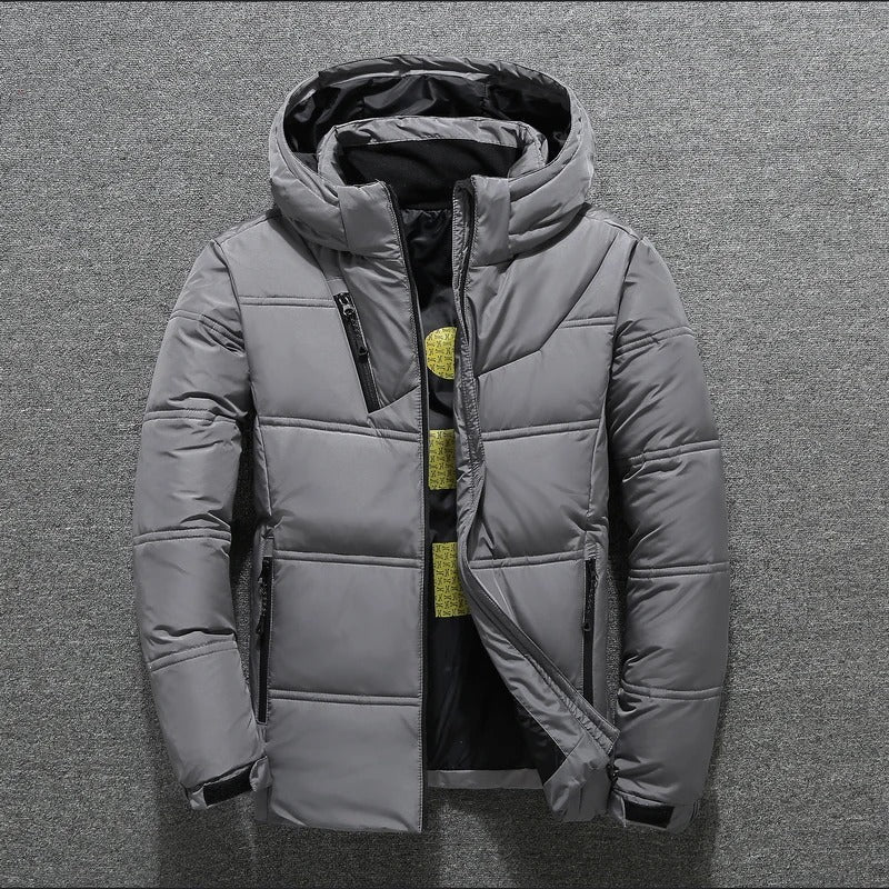 Lightweight Warm Down Puffer Jacket for Men | Winter Outdoor Collection