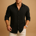 Men's Shirt | Long Sleeve Button-Front with Classic Fit