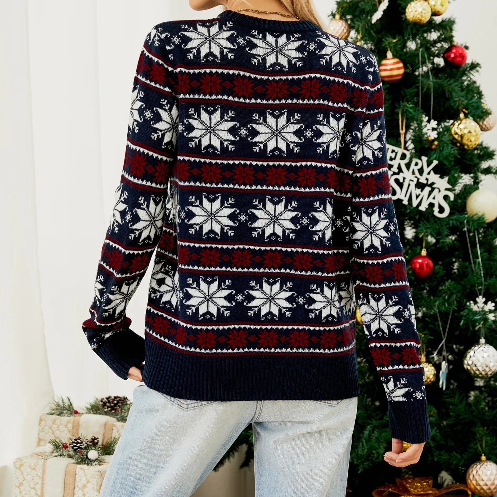 Roxanne | Women's Christmas Crew Neck Sweater